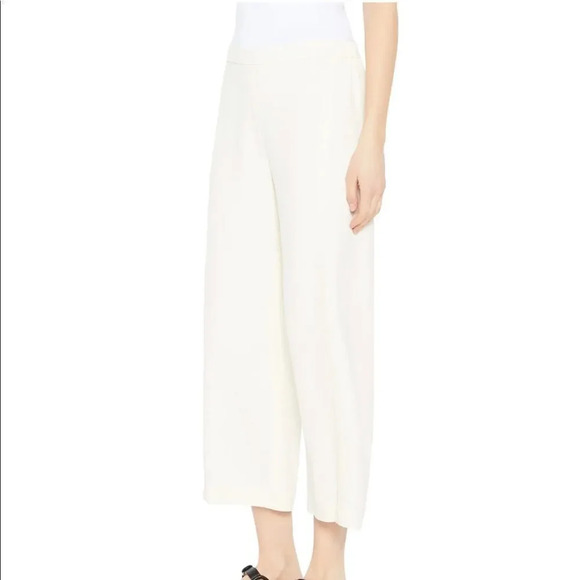 NEW Theory Tinley Twill Cropped Wide Leg Pants - Picture 5 of 16